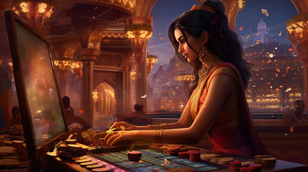 Pemilihan nilai taruhan per putaran Panel pemilihan taruhan untuk permainan Joker Gaming dengan tombol chip bernilai berbeda